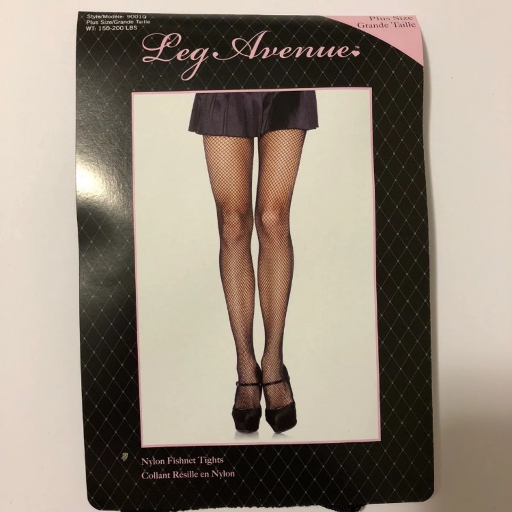 Leg Avenue Fishnet Tights Plus Size